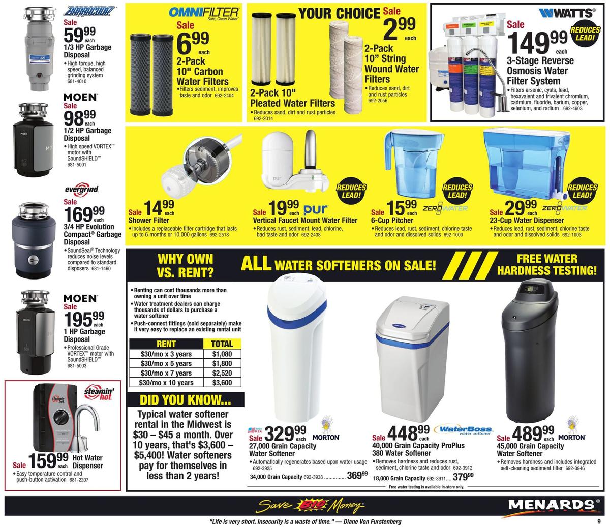 Menards Construction Sale Weekly Ad from June 2