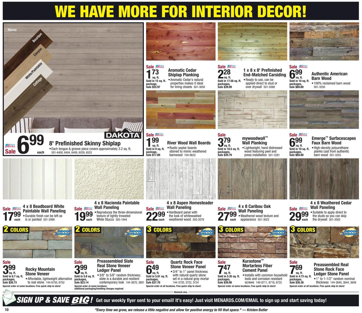 Menards Construction Sale Weekly Ad from June 2