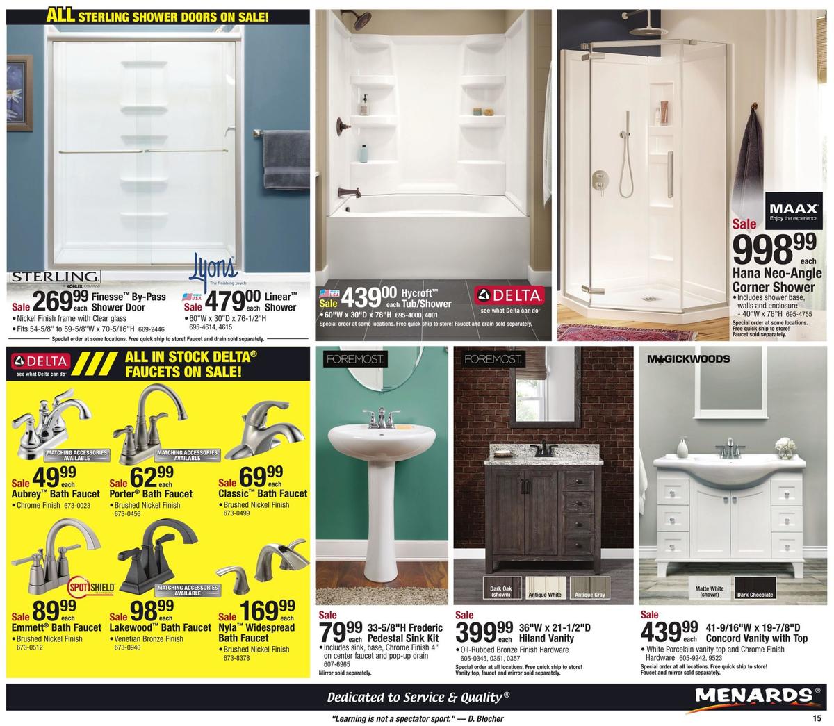 Menards Construction Sale Weekly Ad from June 2