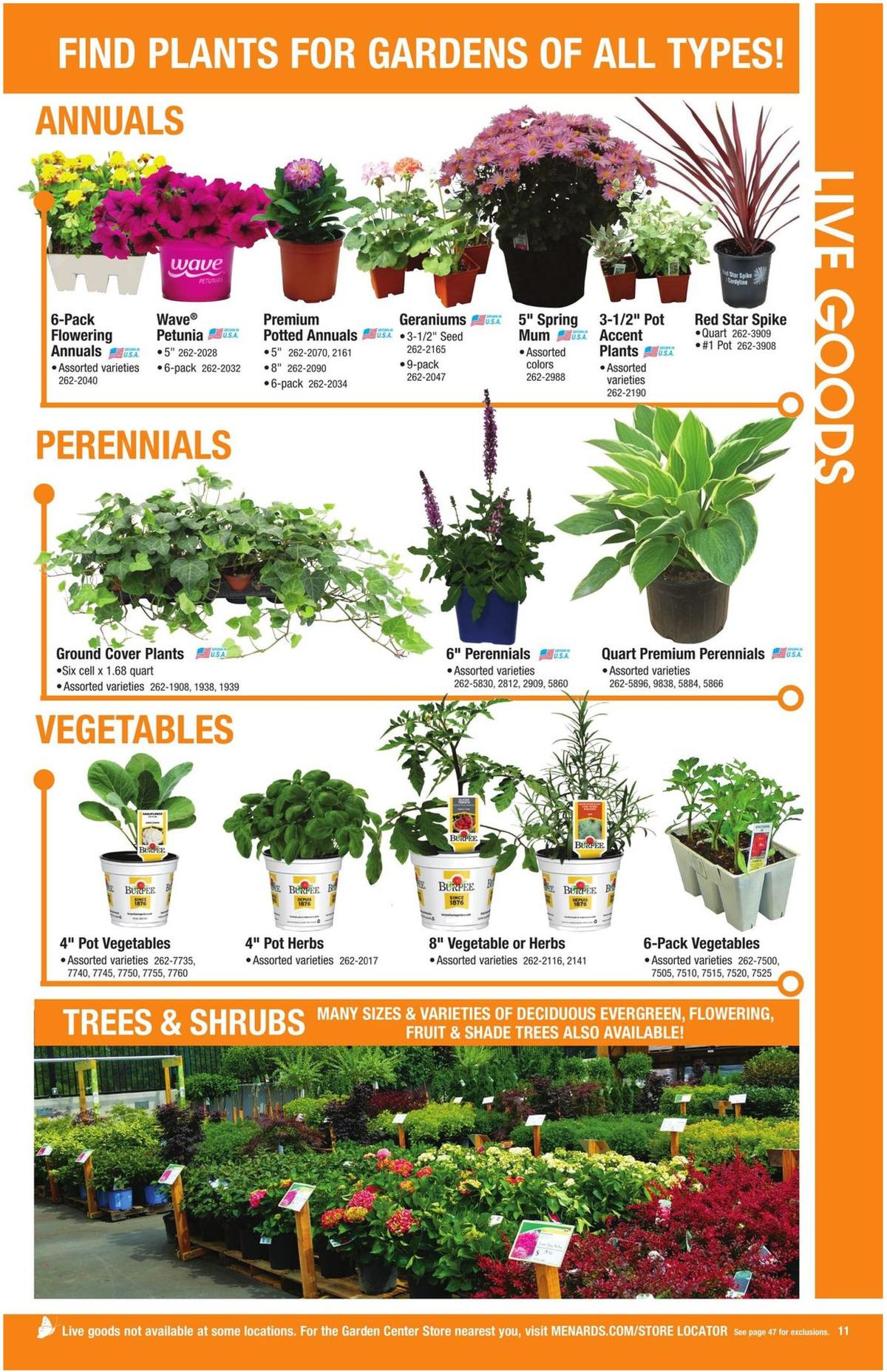 Menards Lawn & Garden Weekly Ad from May 3