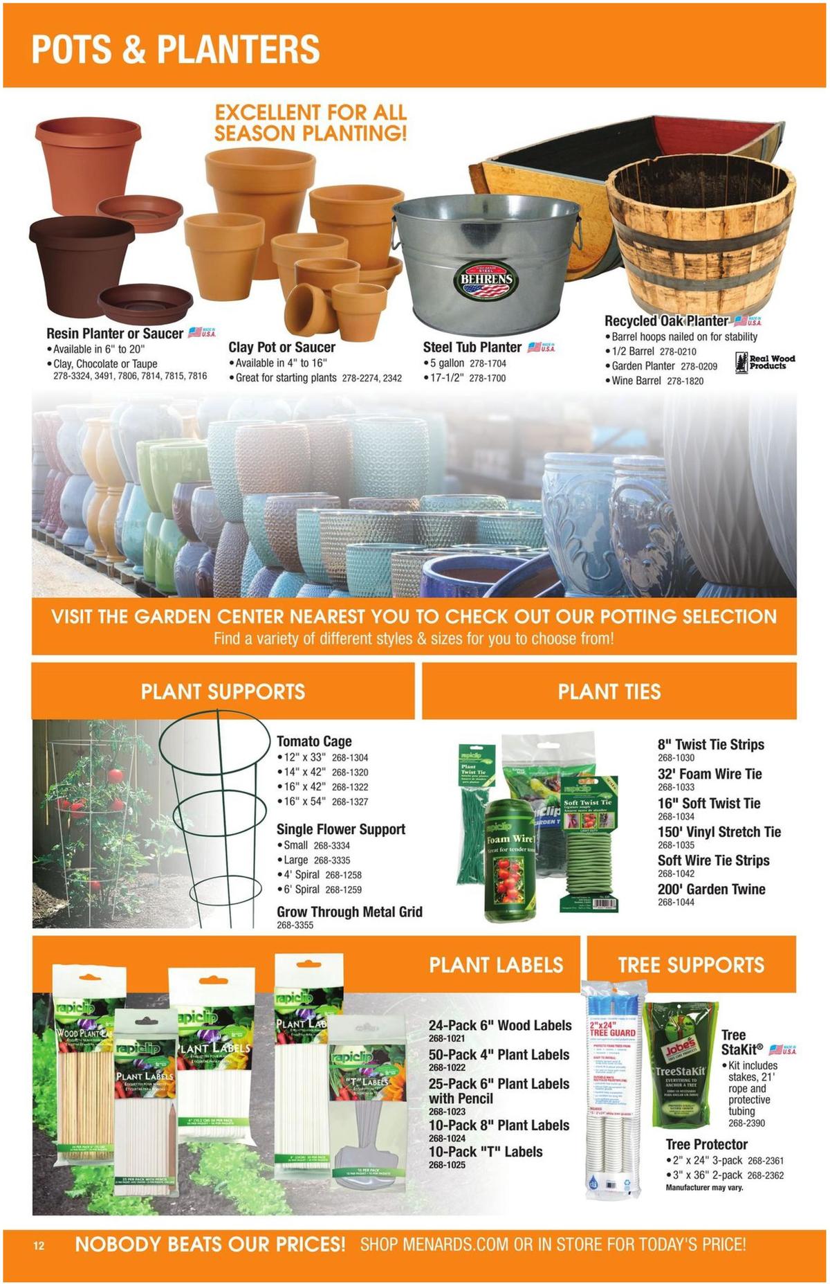 Menards Lawn & Garden Weekly Ad from May 3