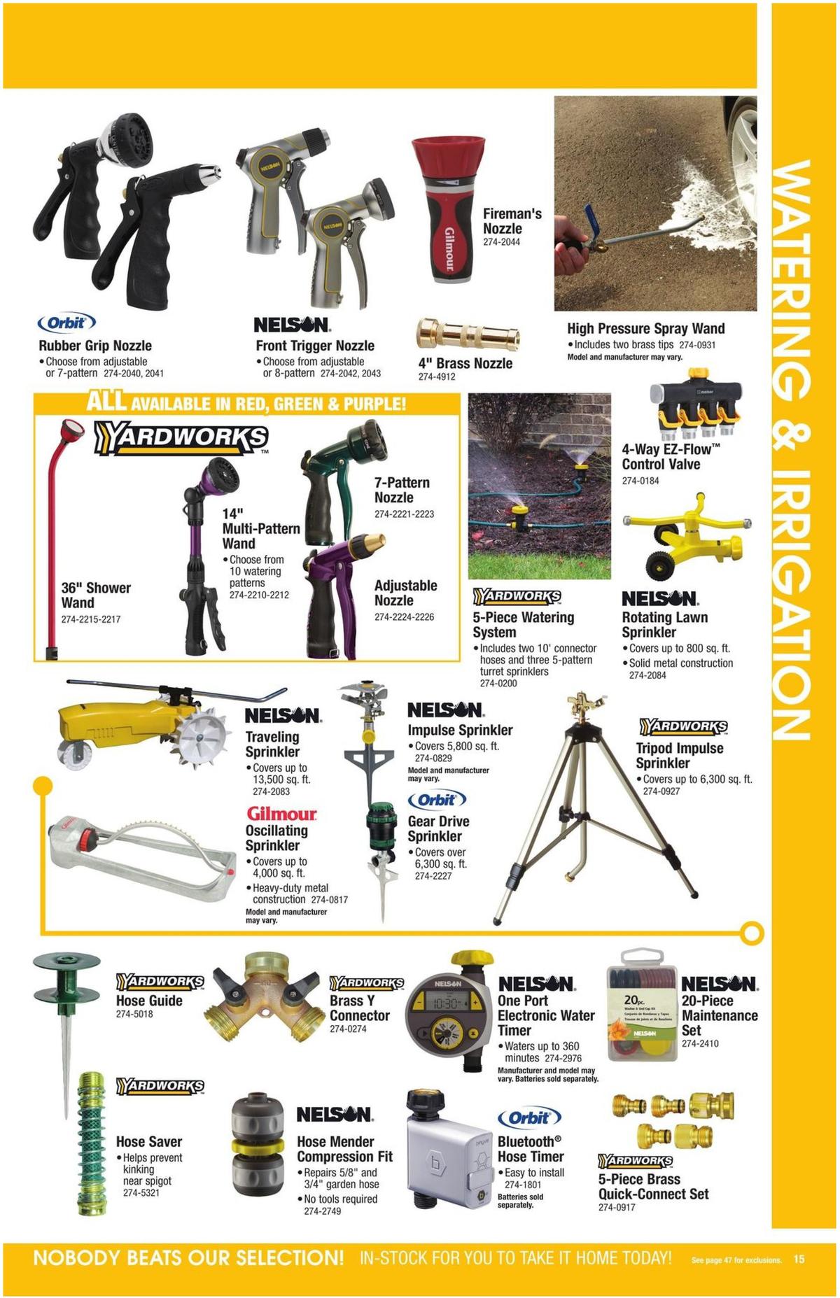 Menards Lawn & Garden Weekly Ad from May 3