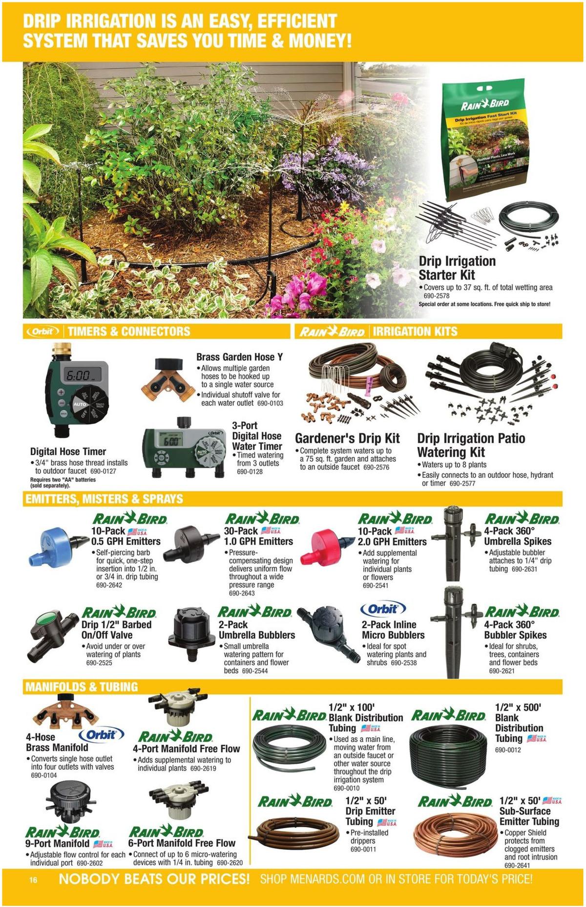 Menards Lawn & Garden Weekly Ad from May 3