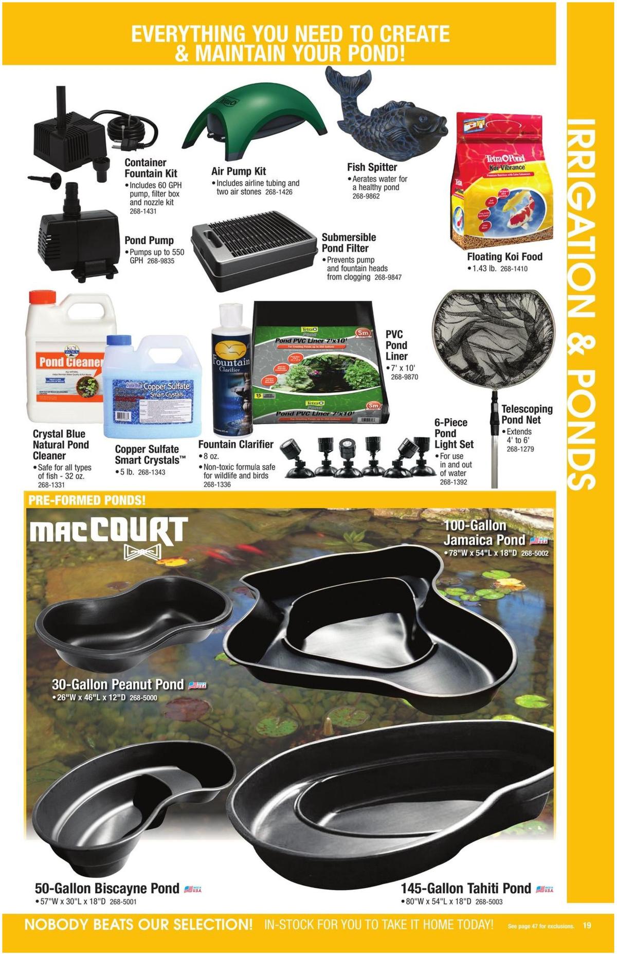 Menards Lawn & Garden Weekly Ad from May 3