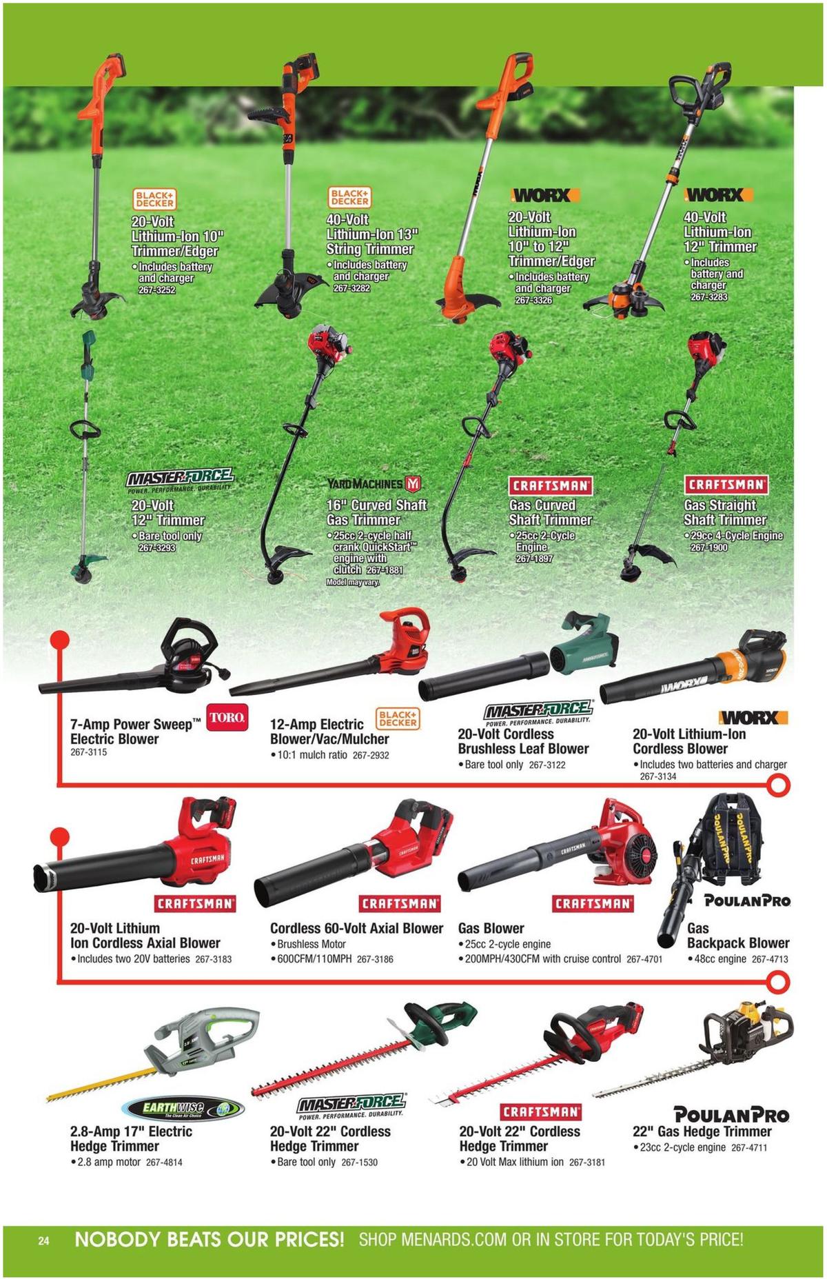 Menards Lawn & Garden Weekly Ad from May 3