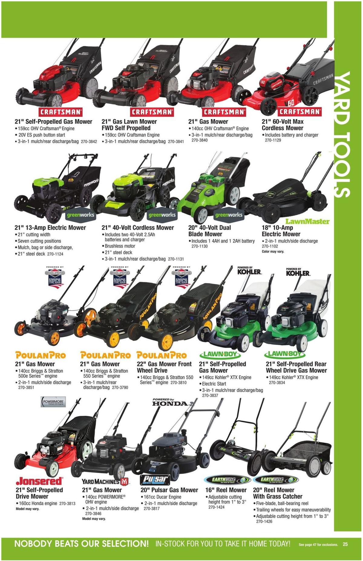 Menards Lawn & Garden Weekly Ad from May 3