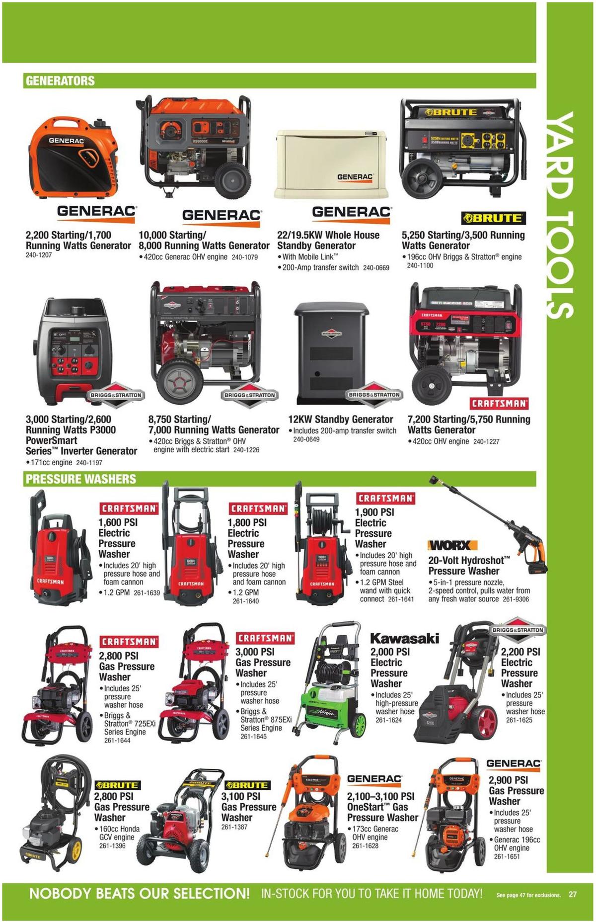 Menards Lawn & Garden Weekly Ad from May 3