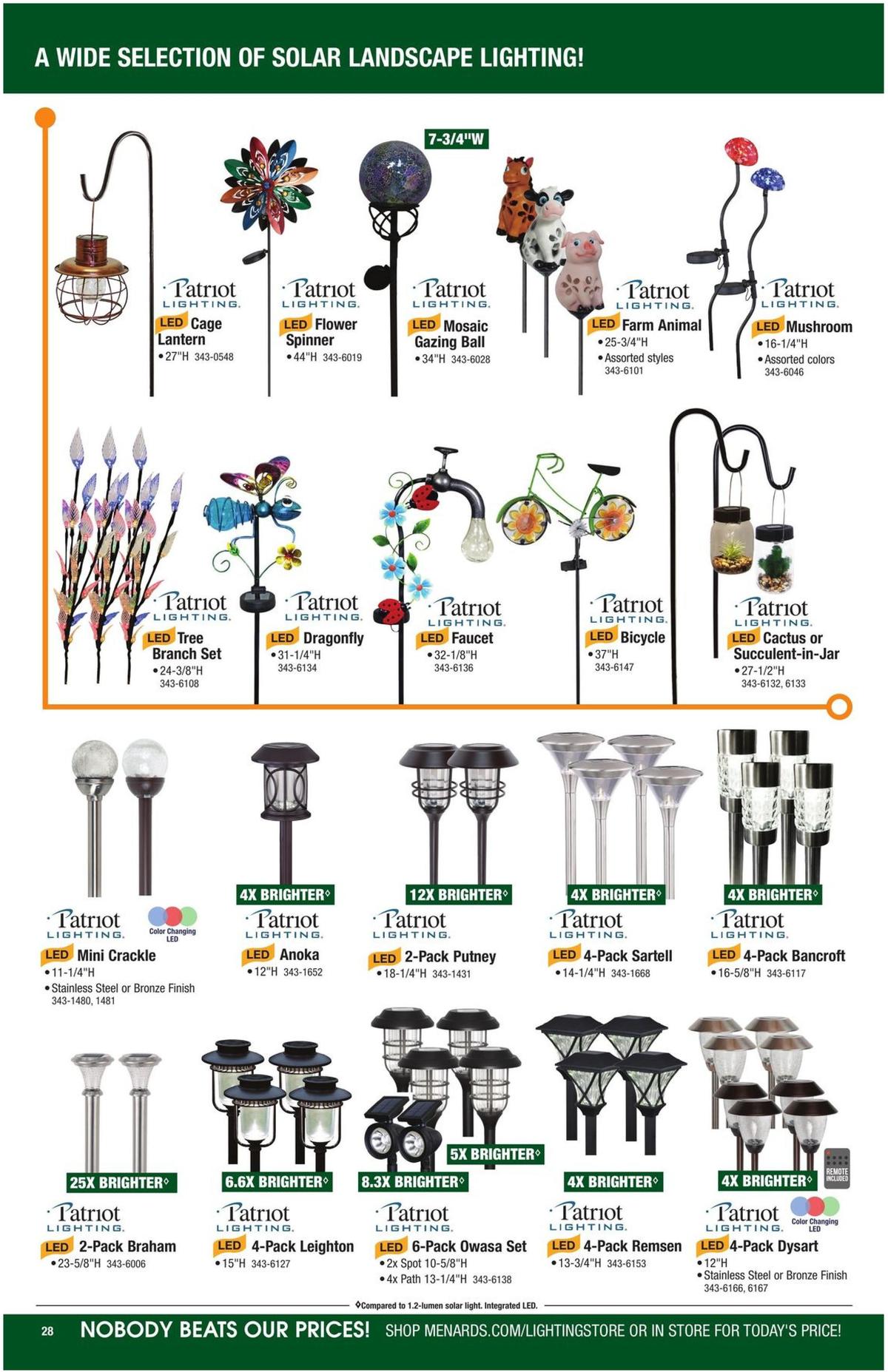 Menards Lawn & Garden Weekly Ad from May 3