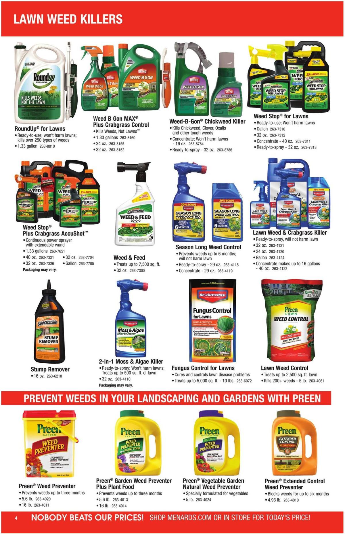 Menards Lawn & Garden Weekly Ad from May 3