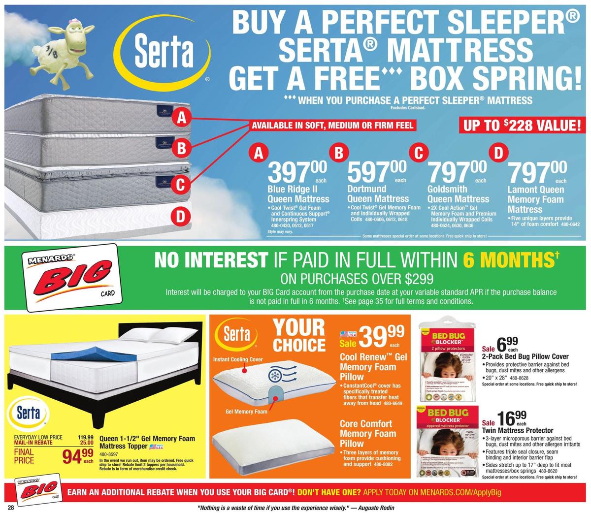 Menards Red Hot Sale Weekly Ad from July 21