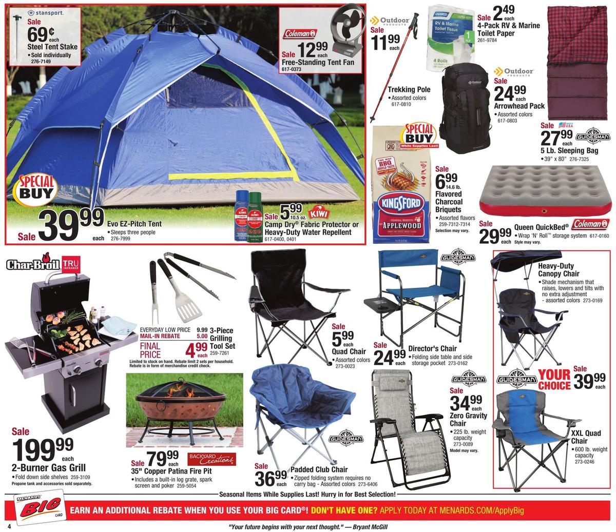 Menards Red Hot Sale Weekly Ad from July 21