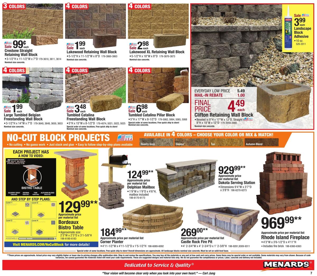 Menards Red Hot Sale Weekly Ad from July 21