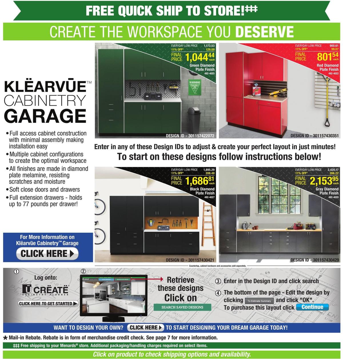 Menards Weekly Ad from September 22