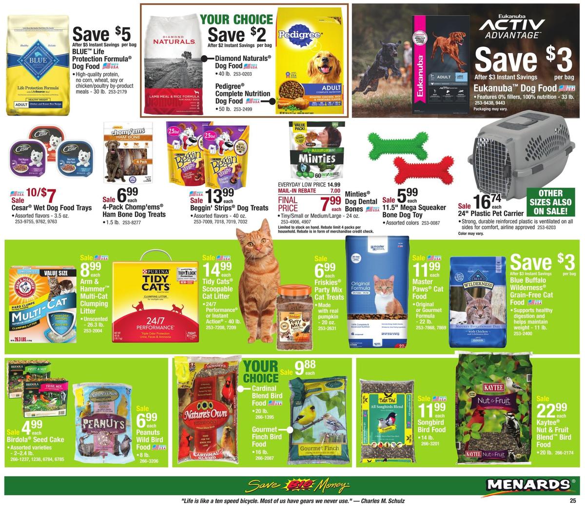 Menards Weekly Ad from October 27