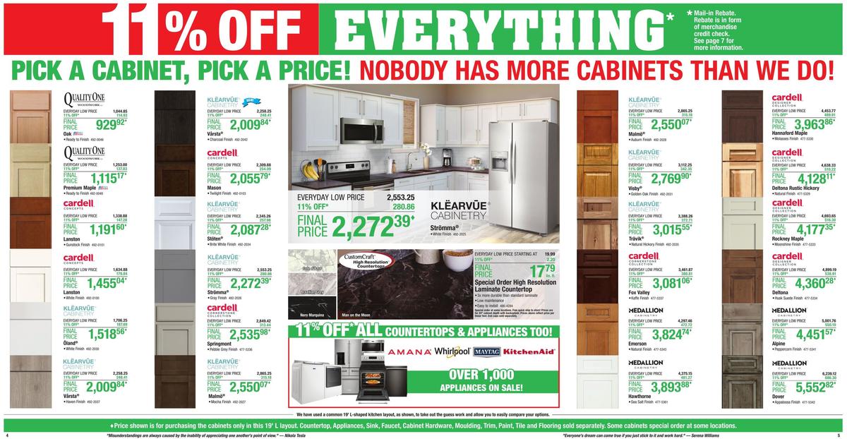 Menards Weekly Ad from December 8