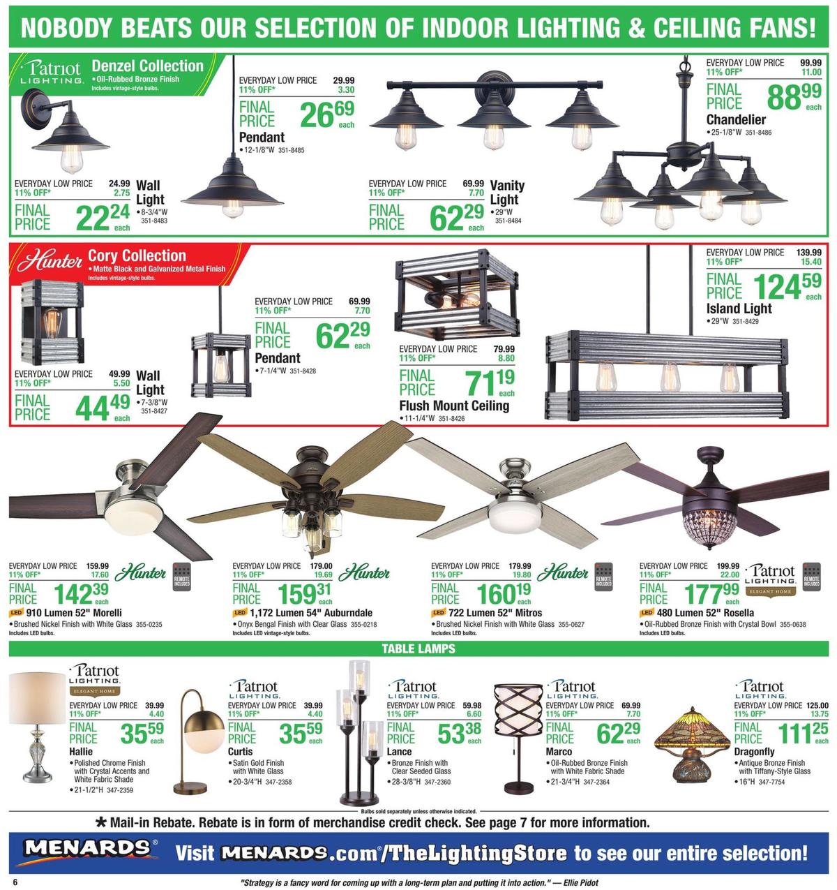 Menards Weekly Ad from December 8