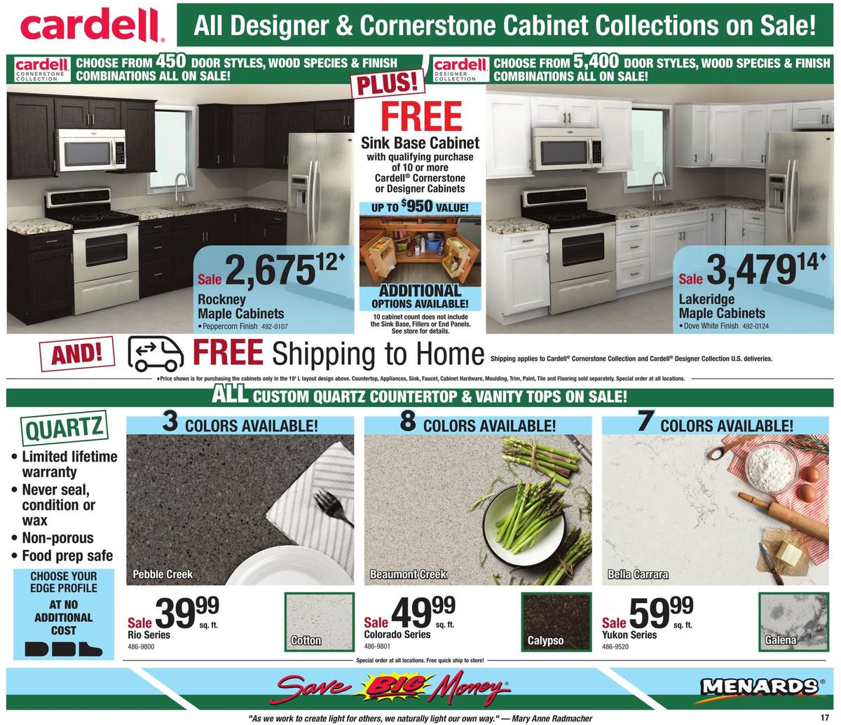 Menards Home For Christmas Sale Weekly Ad from December 15