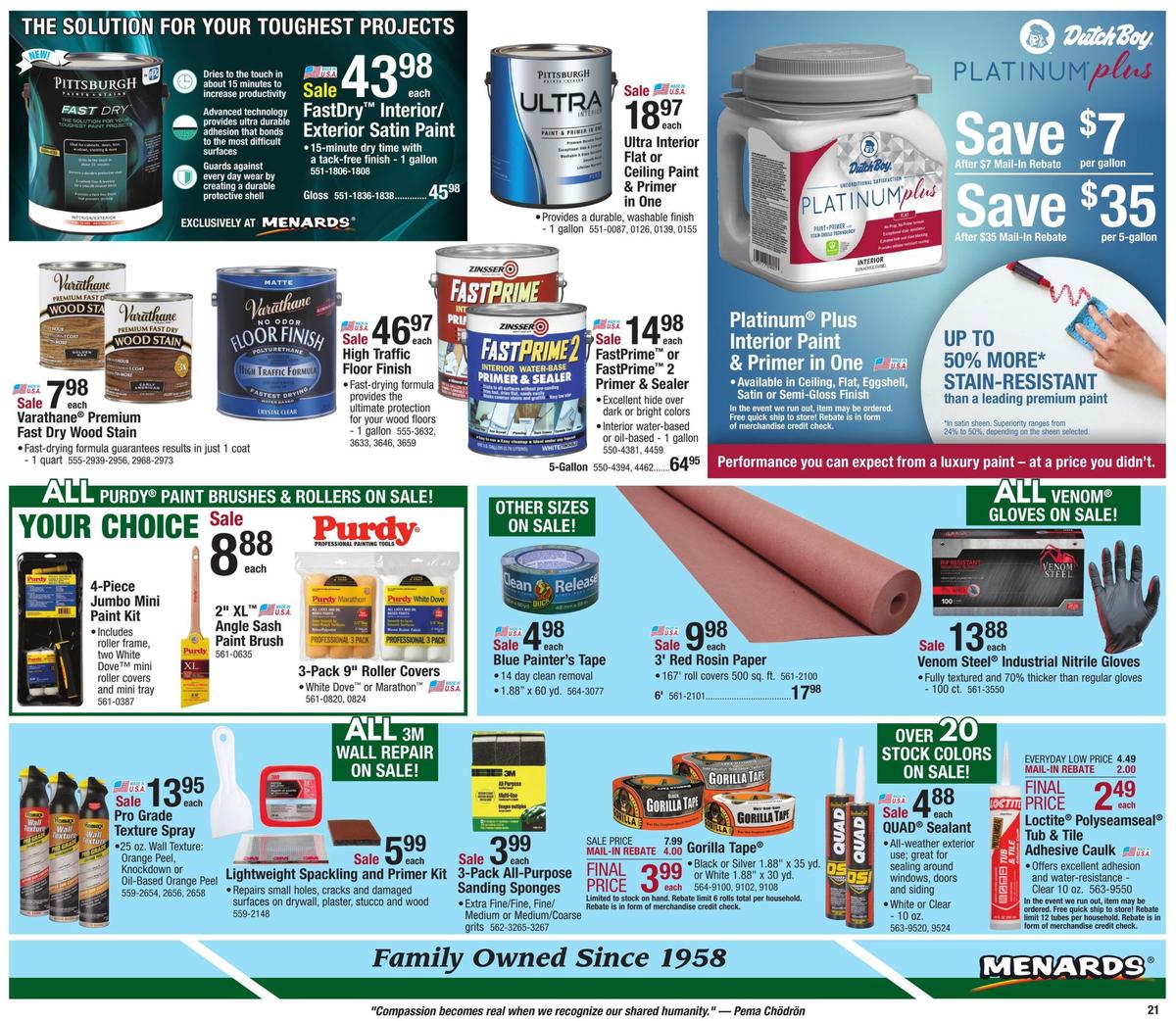 Menards Home For Christmas Sale Weekly Ad from December 15