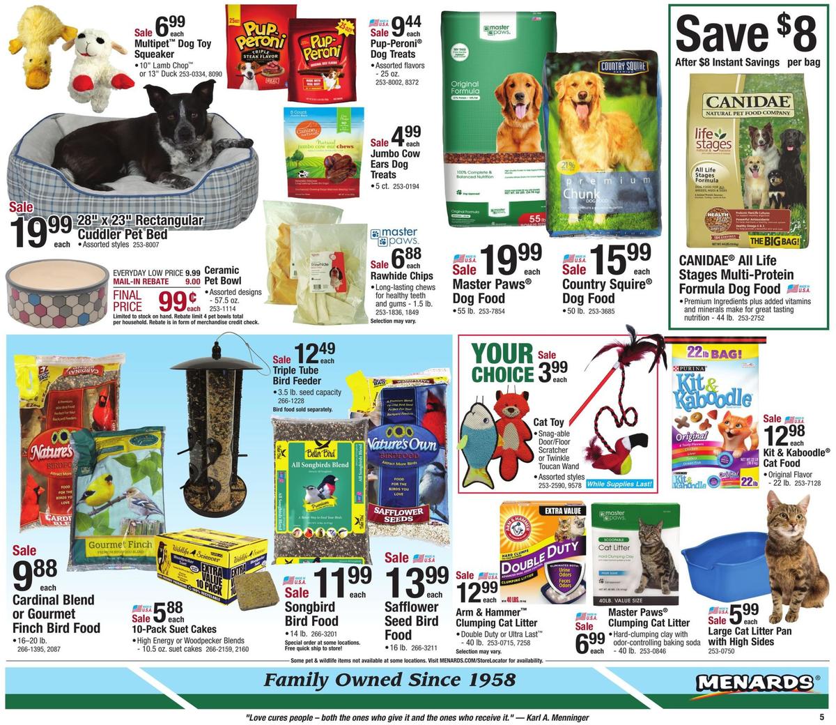 Menards Home For Christmas Sale Weekly Ad from December 15