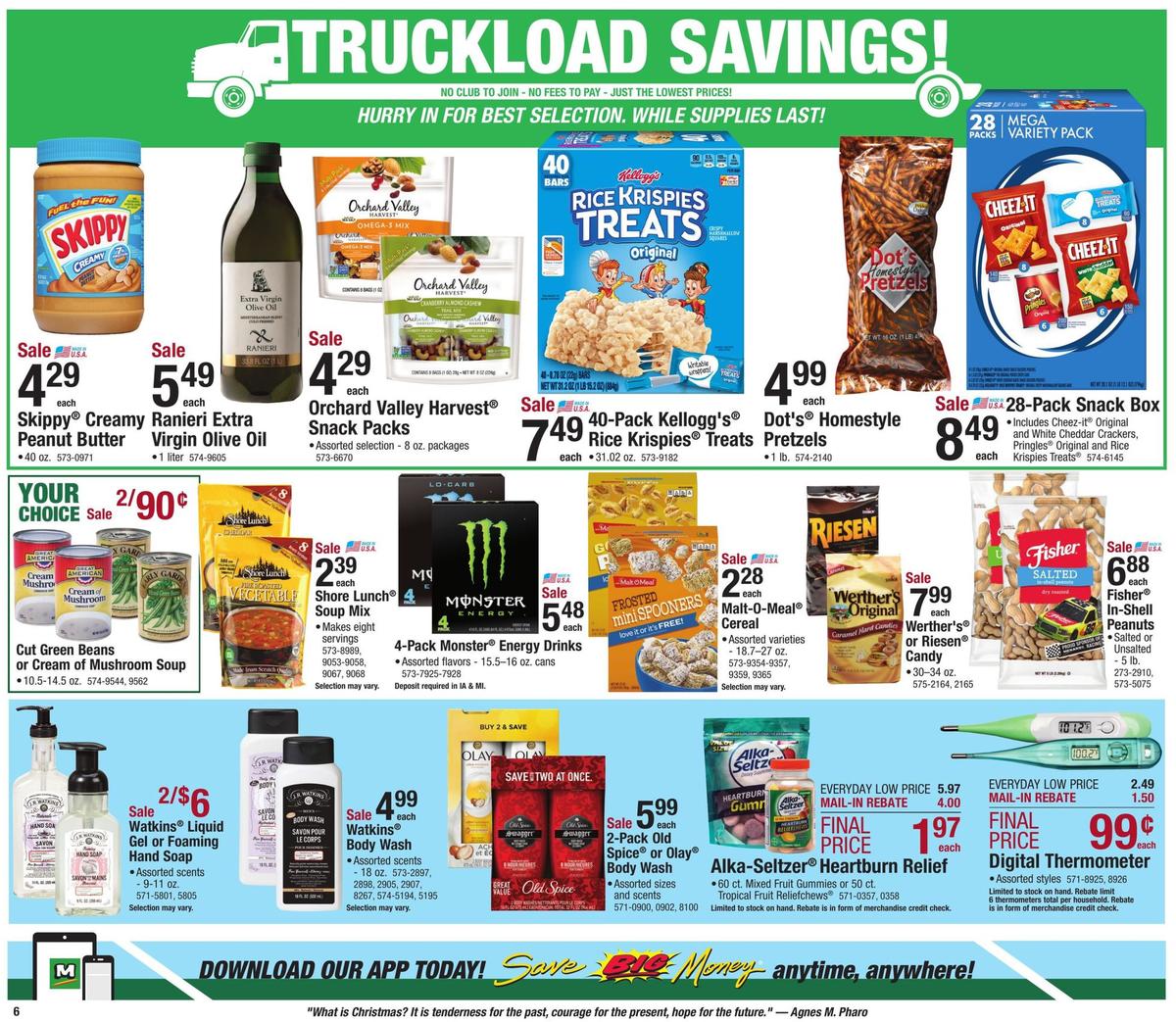 Menards Home For Christmas Sale Weekly Ad from December 15