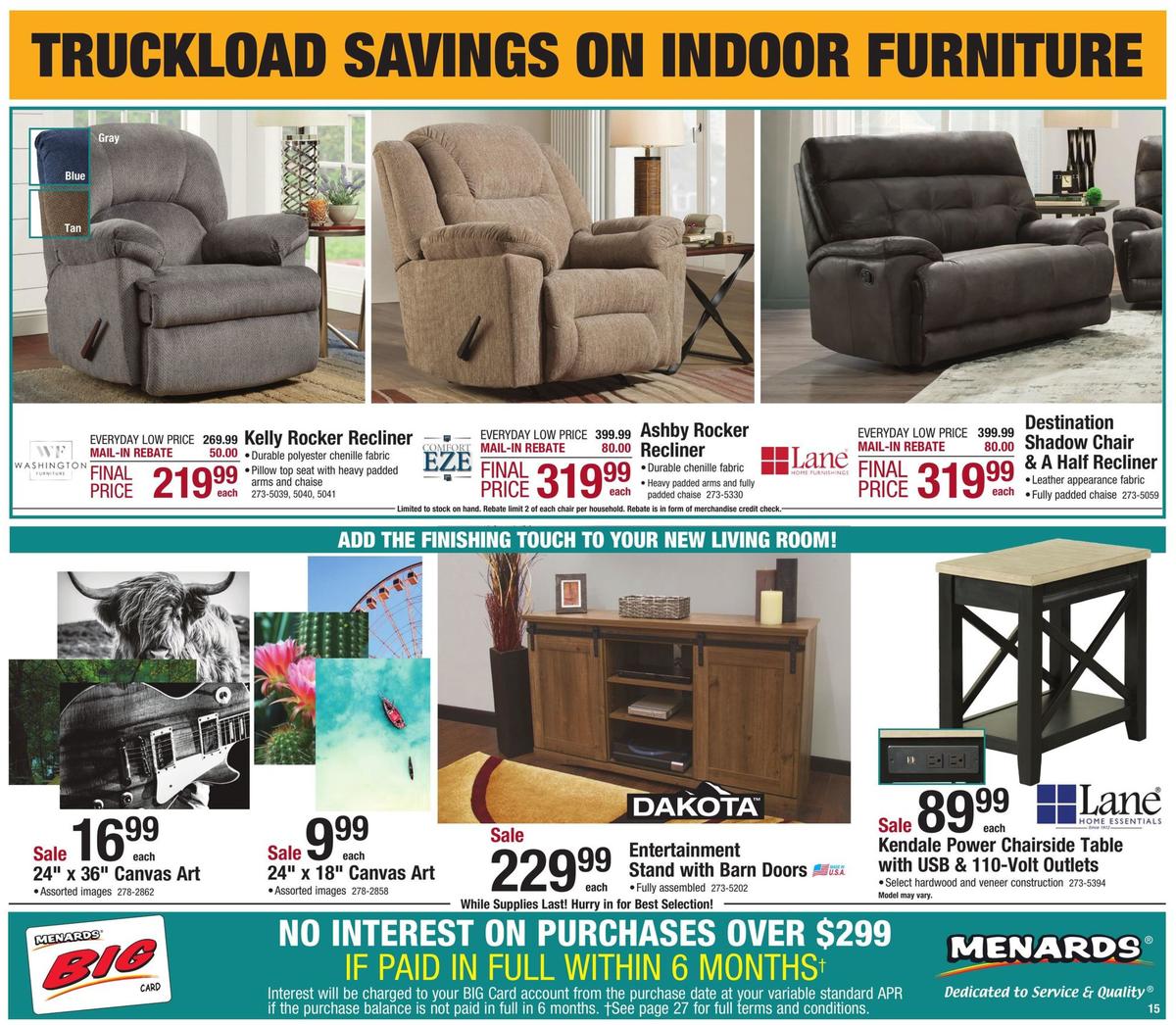 Menards Weekly Ad from January 12