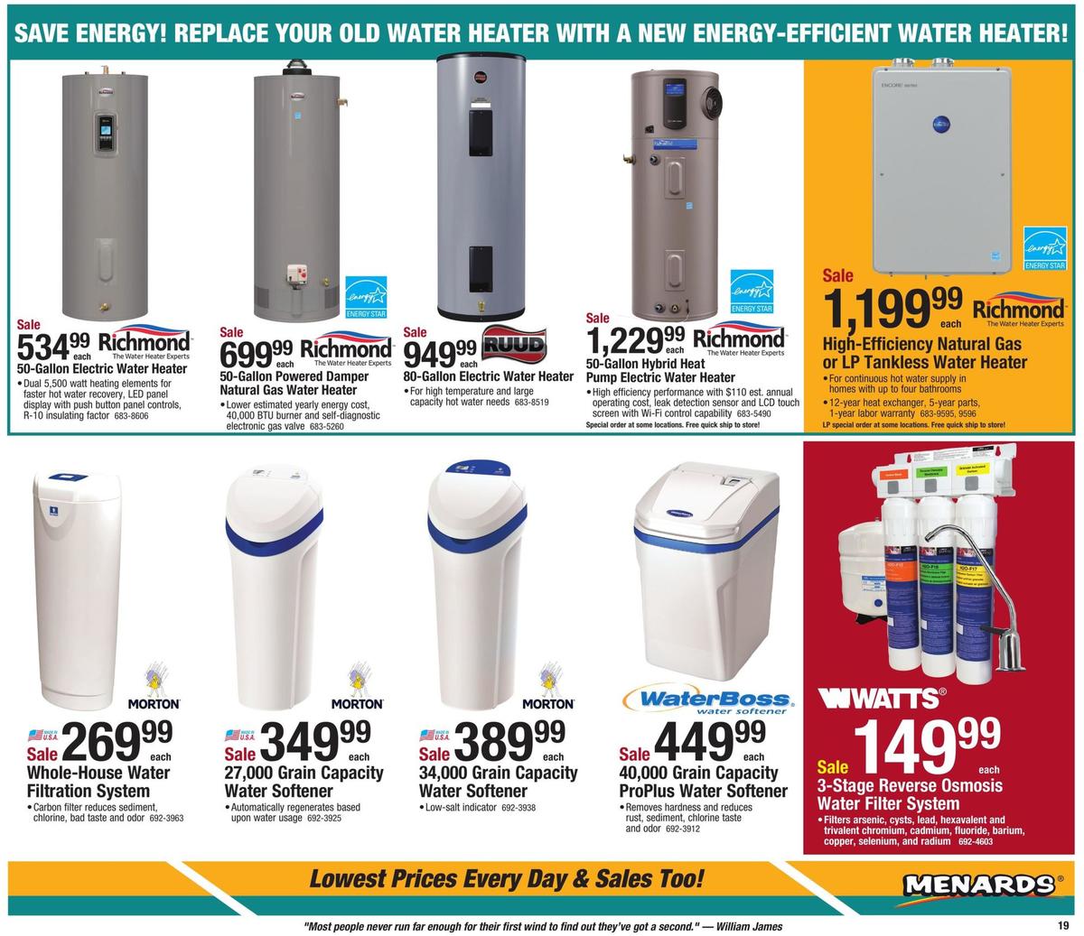 Menards Weekly Ad from January 12