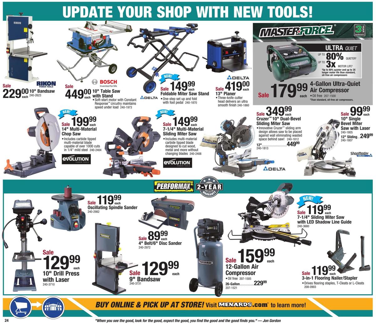 Menards Weekly Ad from January 12