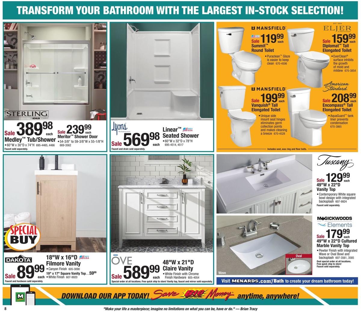 Menards Weekly Ad from January 12