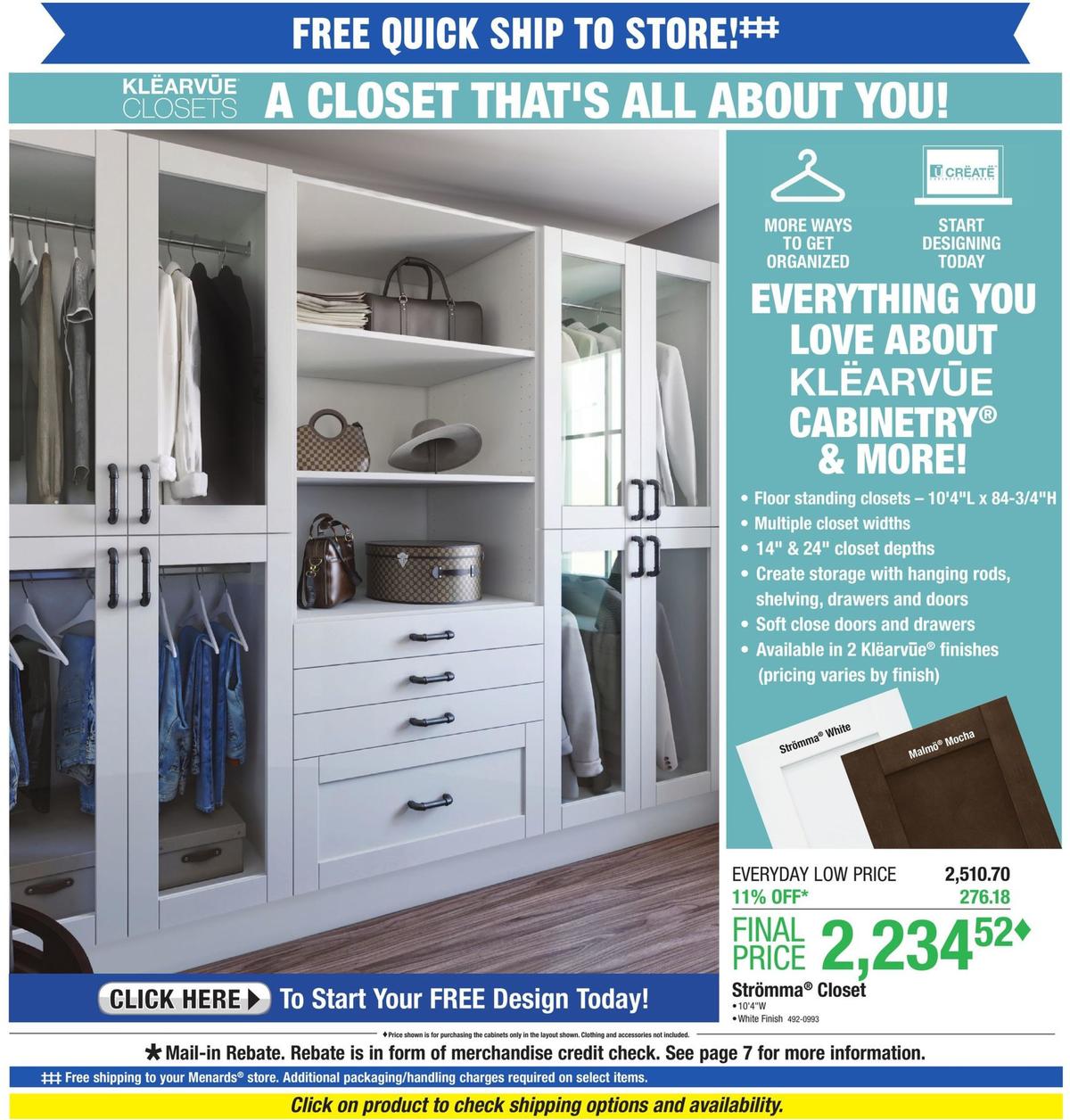 Menards Weekly Ad from February 23