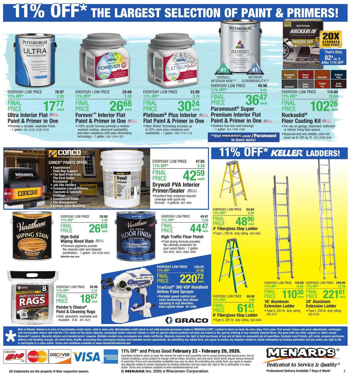 Menards Weekly Ad from February 23