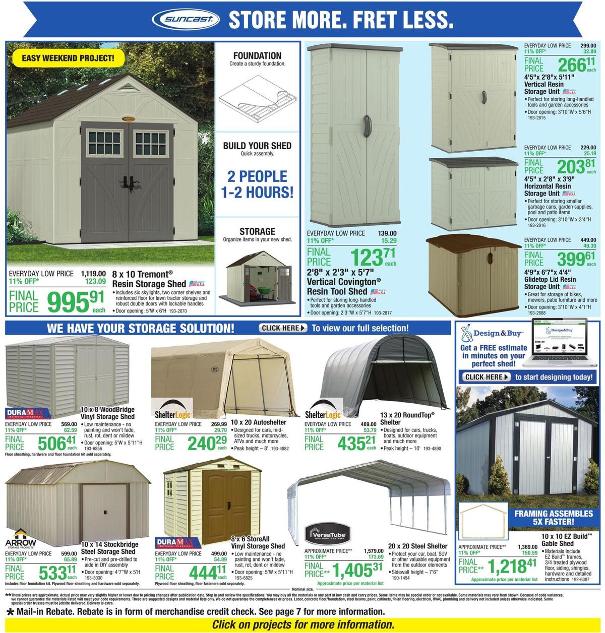 Menards Weekly Ad from February 23