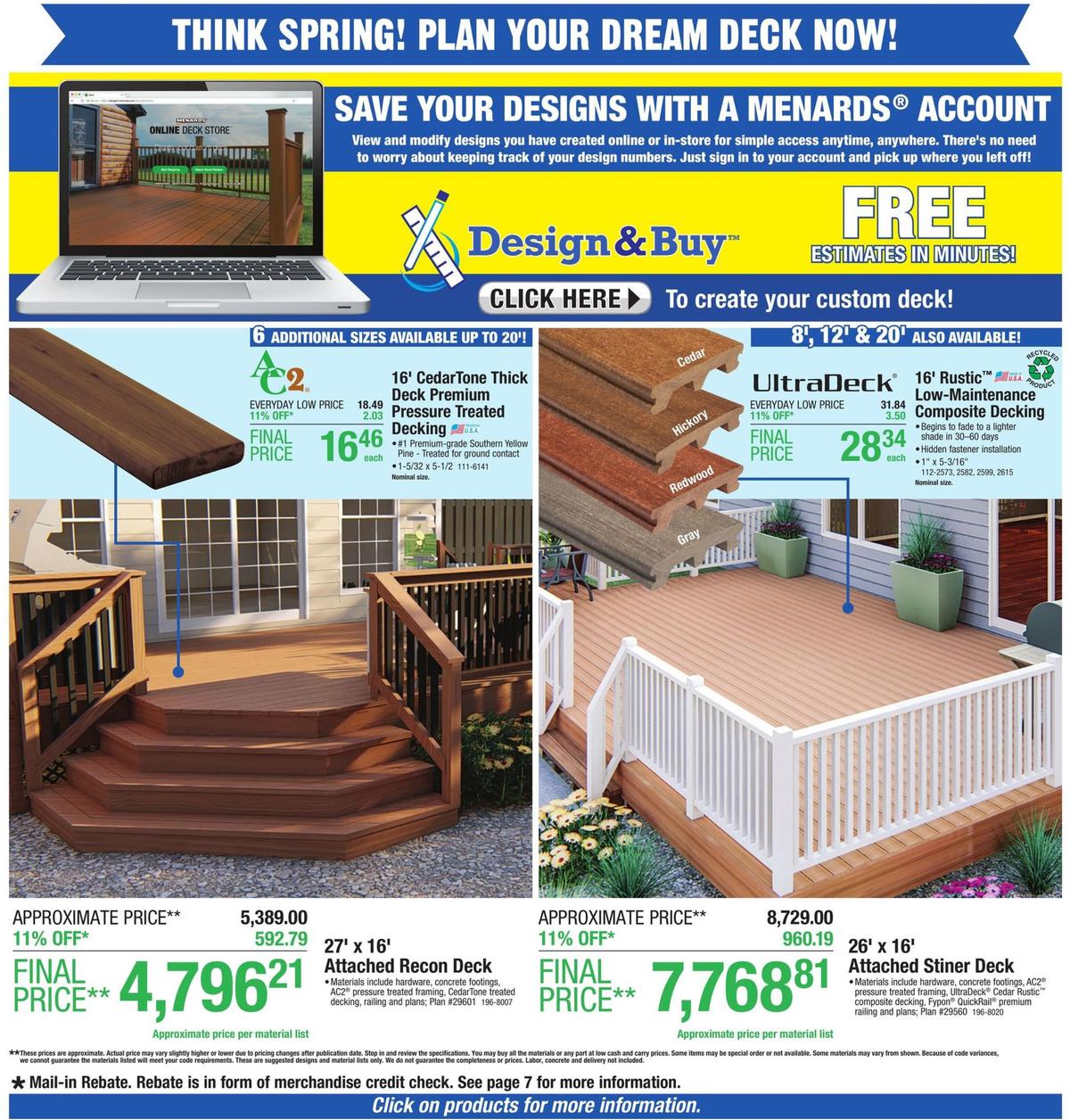 Menards Weekly Ad from February 23