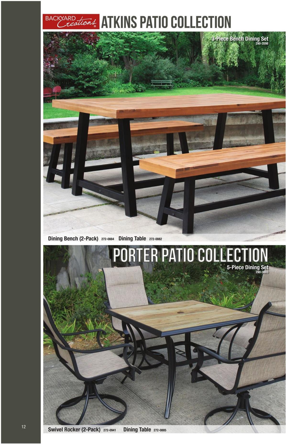 Menards Outdoor Living Catalog Weekly Ad from February 20