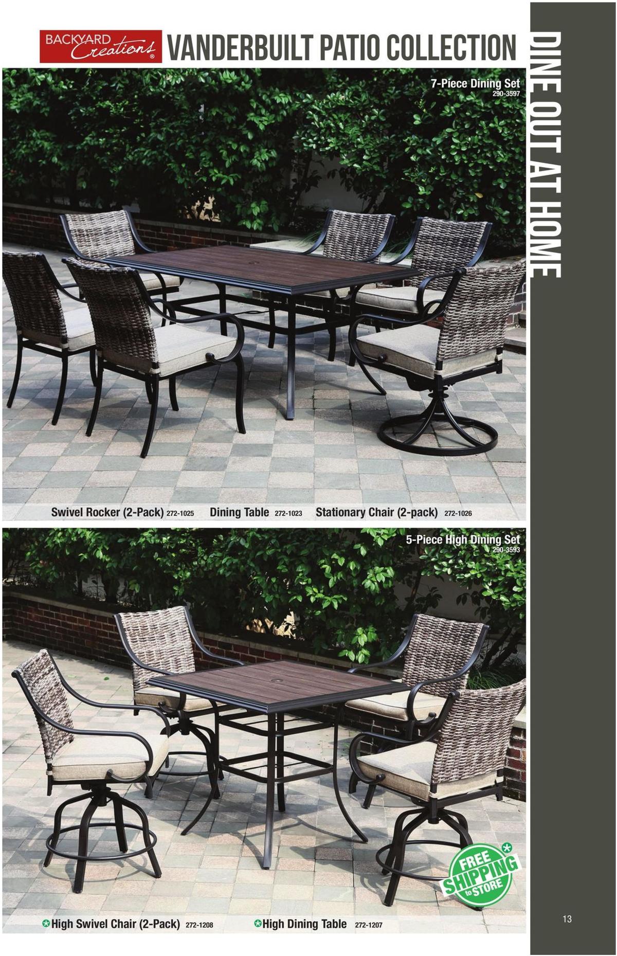 Menards Outdoor Living Catalog Weekly Ad from February 20