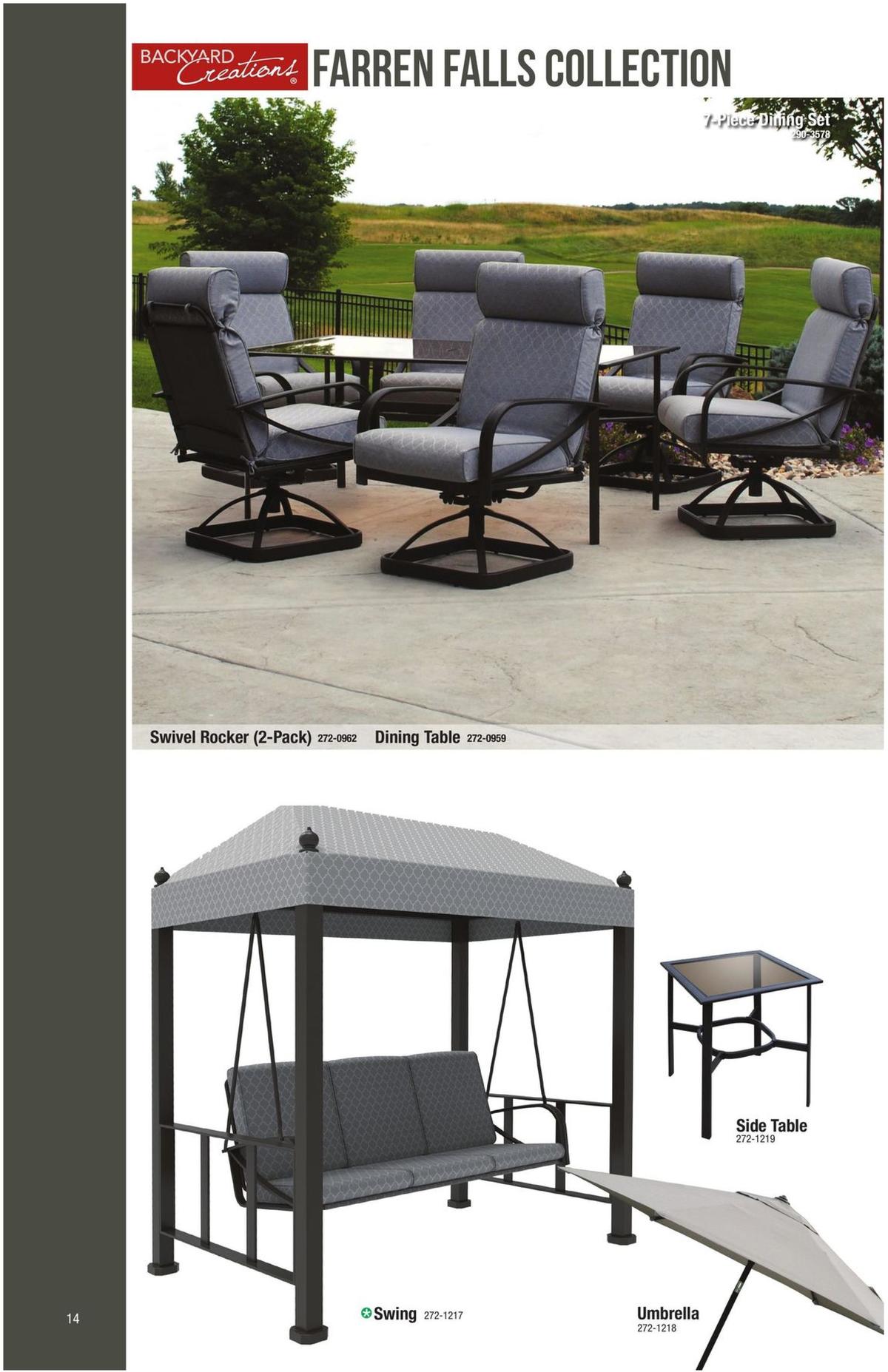 Menards Outdoor Living Catalog Weekly Ad from February 20