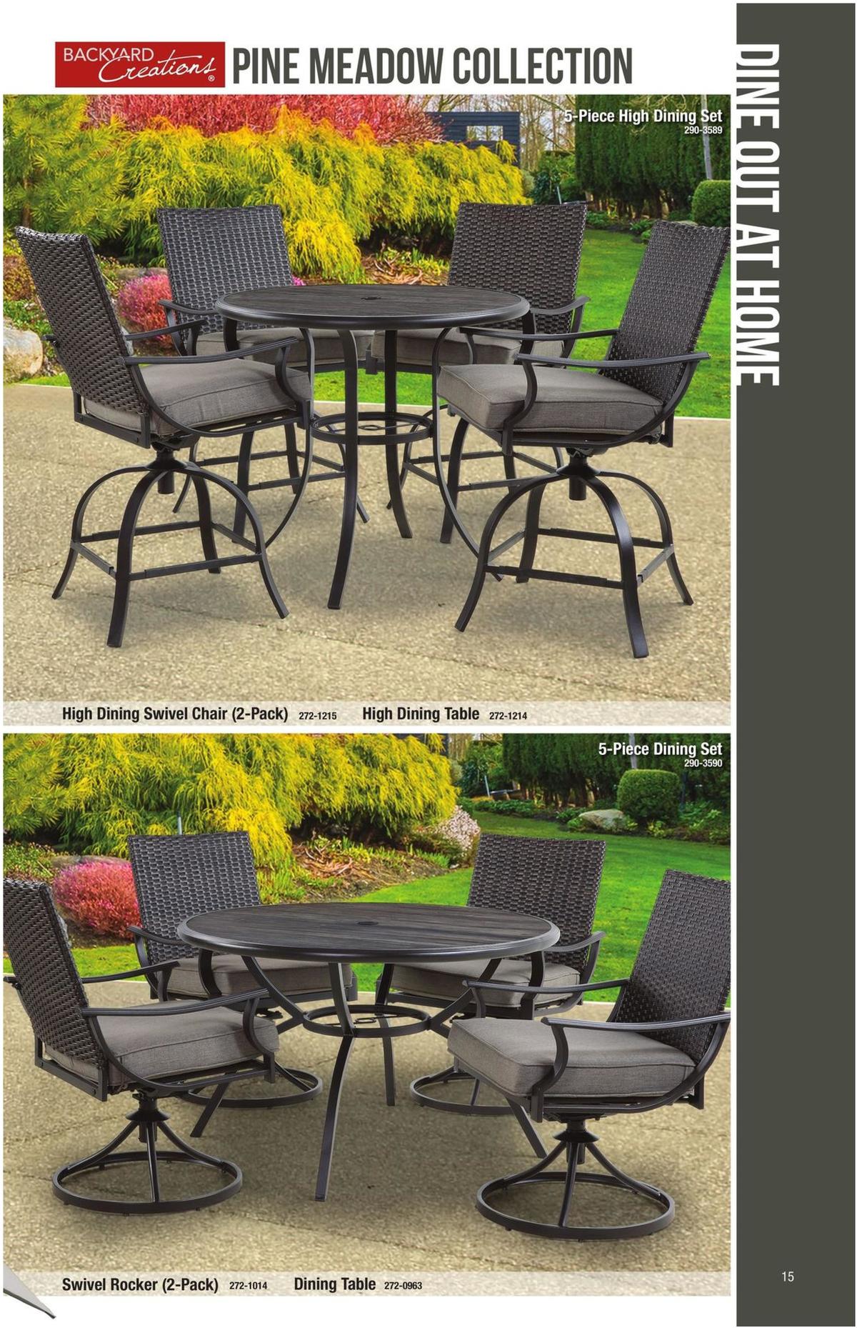 Menards Outdoor Living Catalog Weekly Ad from February 20