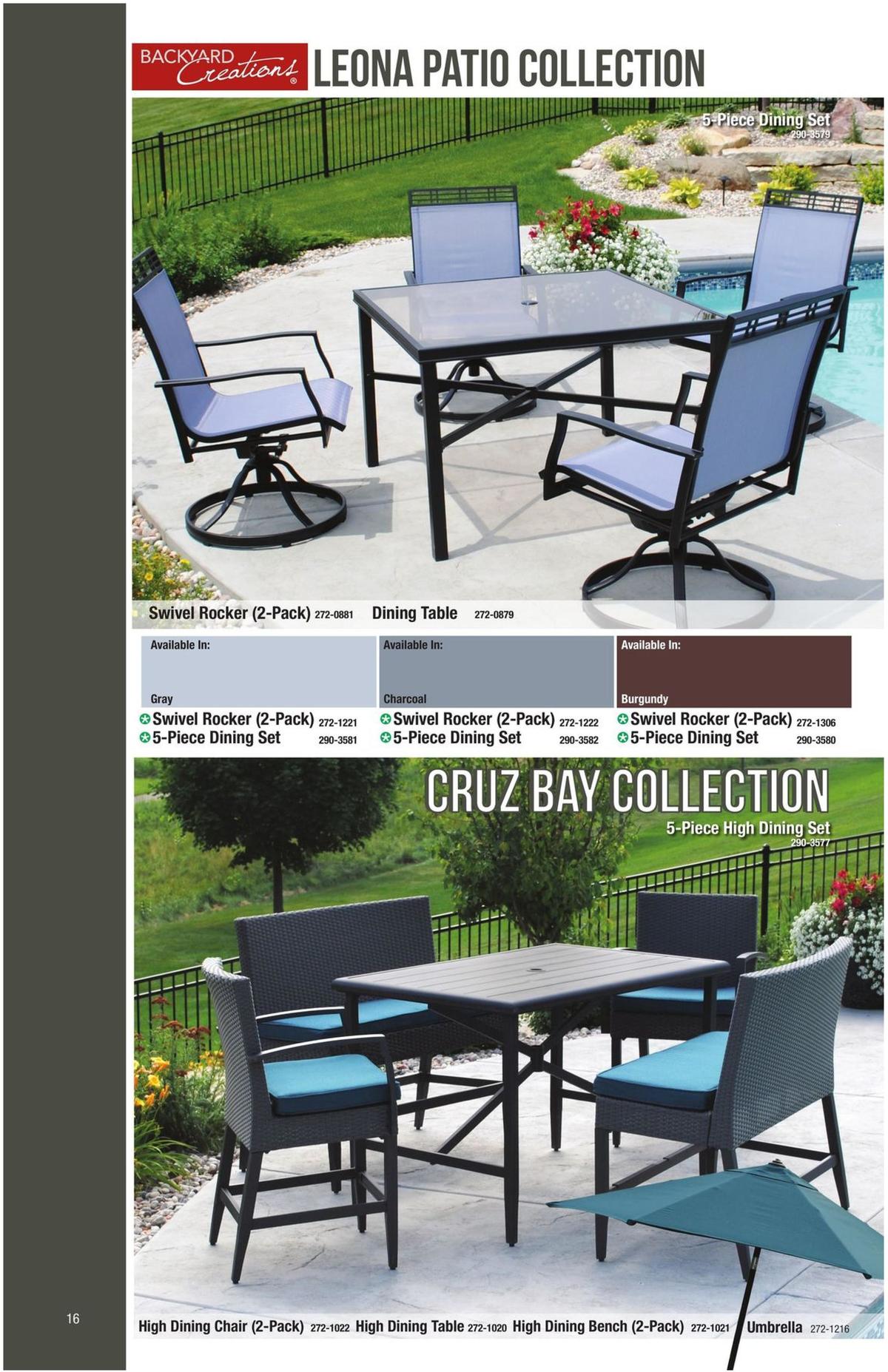 Menards Outdoor Living Catalog Weekly Ad from February 20