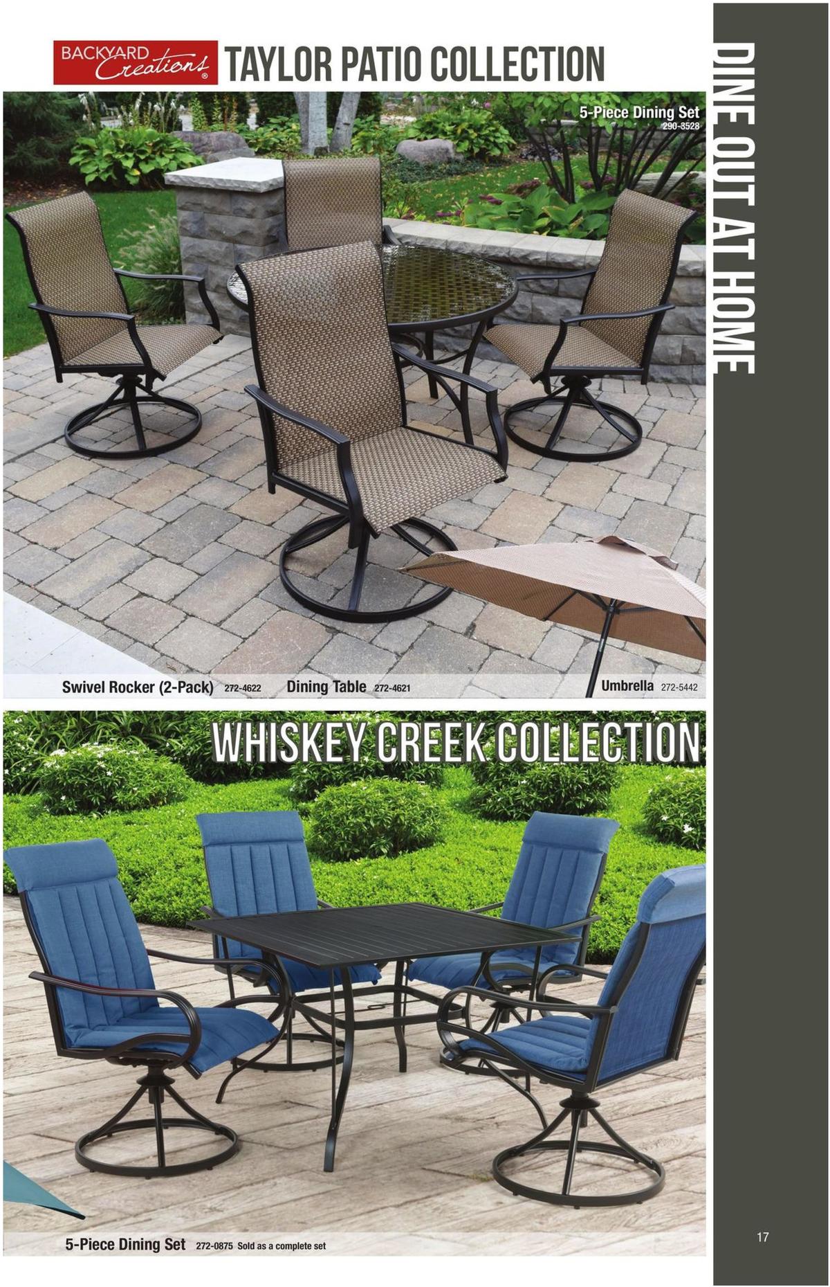 Menards Outdoor Living Catalog Weekly Ad from February 20