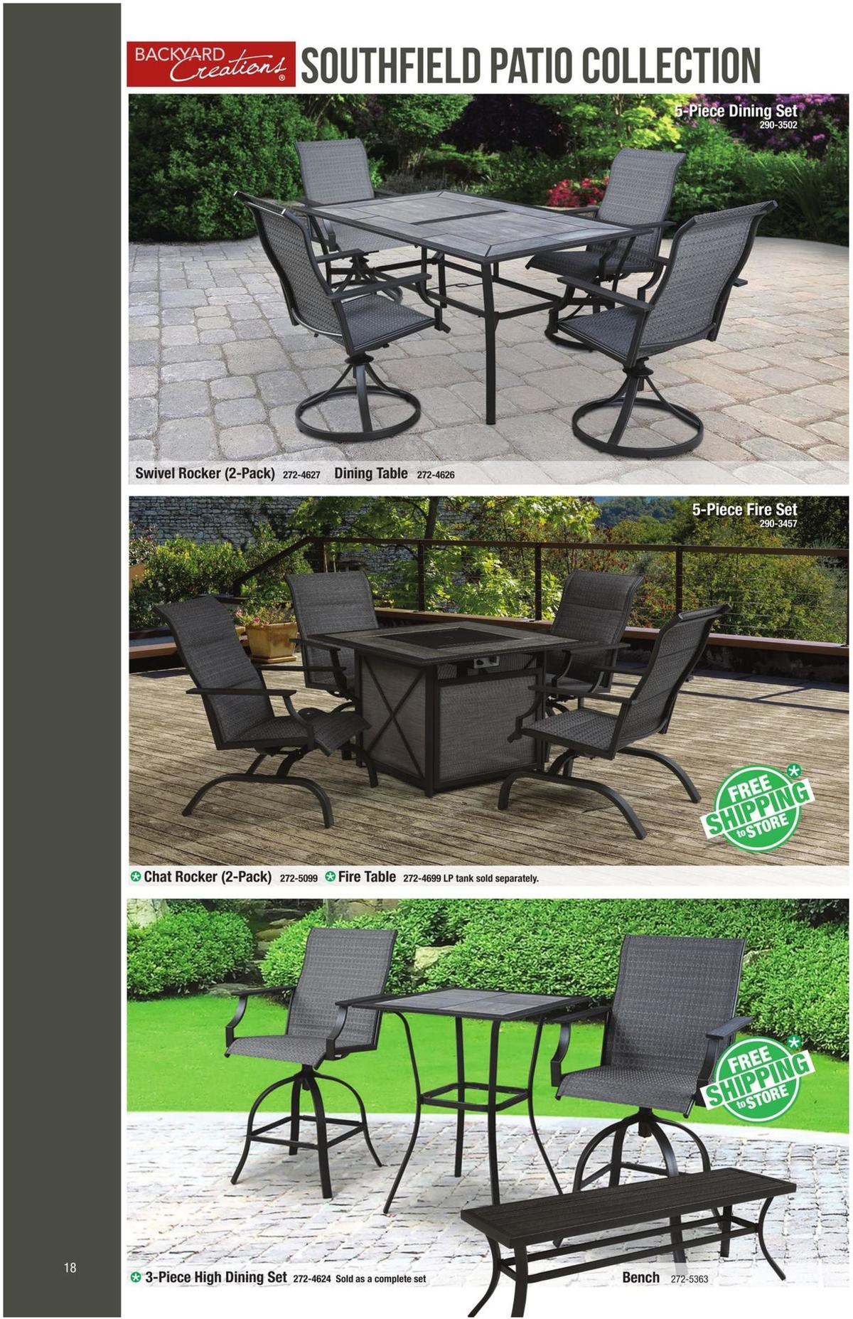 Menards Outdoor Living Catalog Weekly Ad from February 20