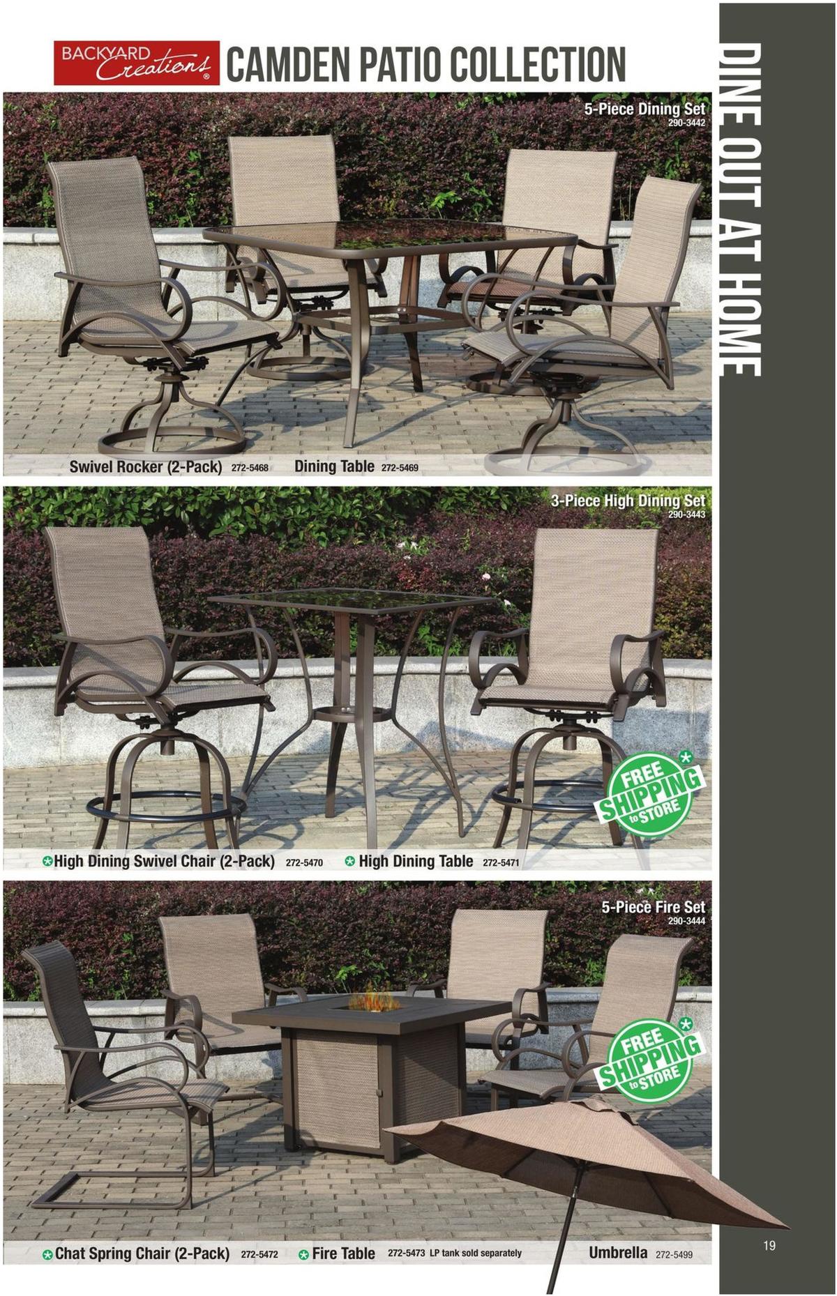 Menards Outdoor Living Catalog Weekly Ad from February 20