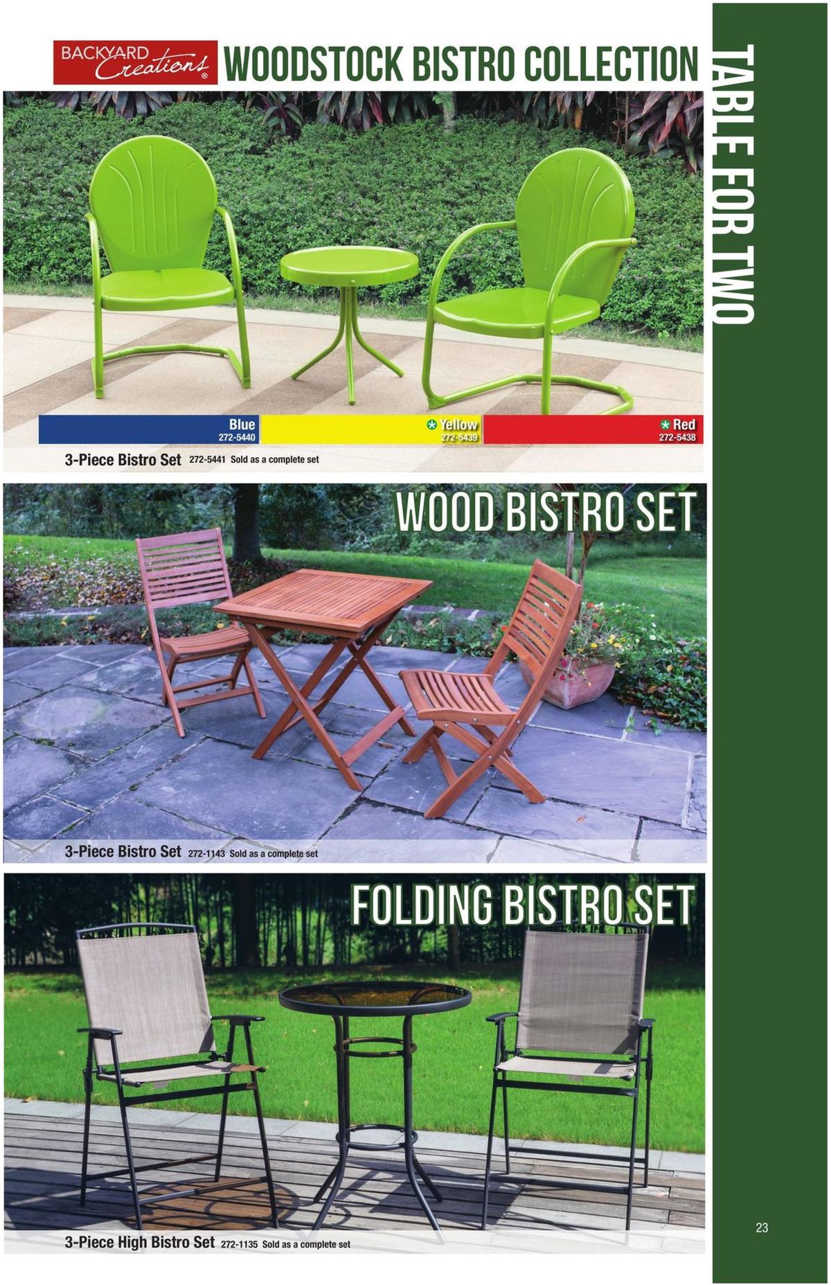 Menards Outdoor Living Catalog Weekly Ad from February 20