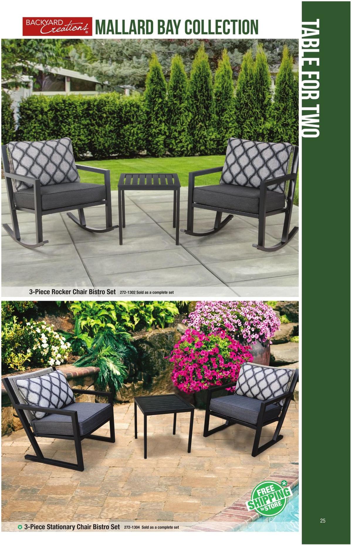 Menards Outdoor Living Catalog Weekly Ad from February 20