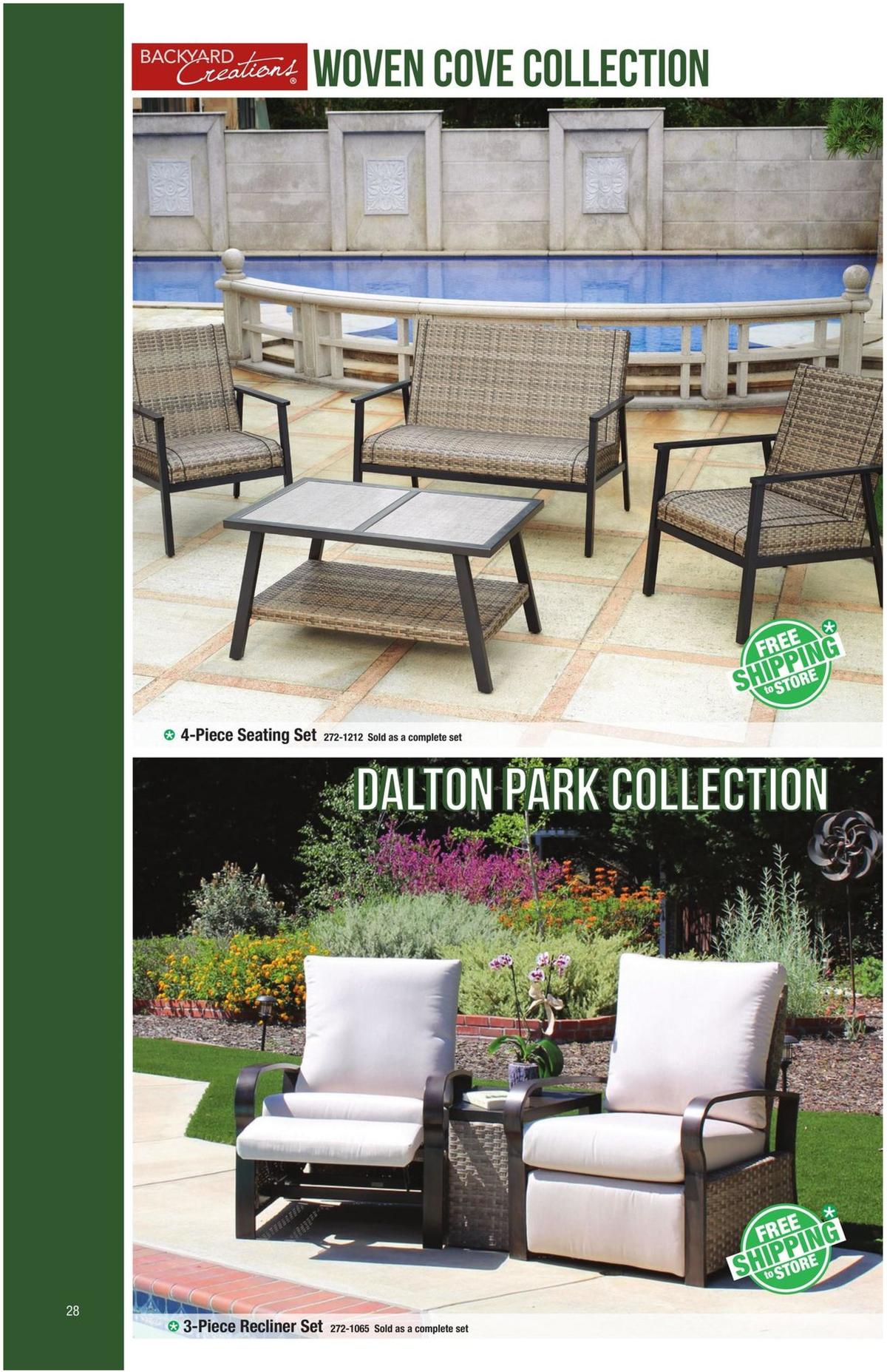 Menards Outdoor Living Catalog Weekly Ad from February 20