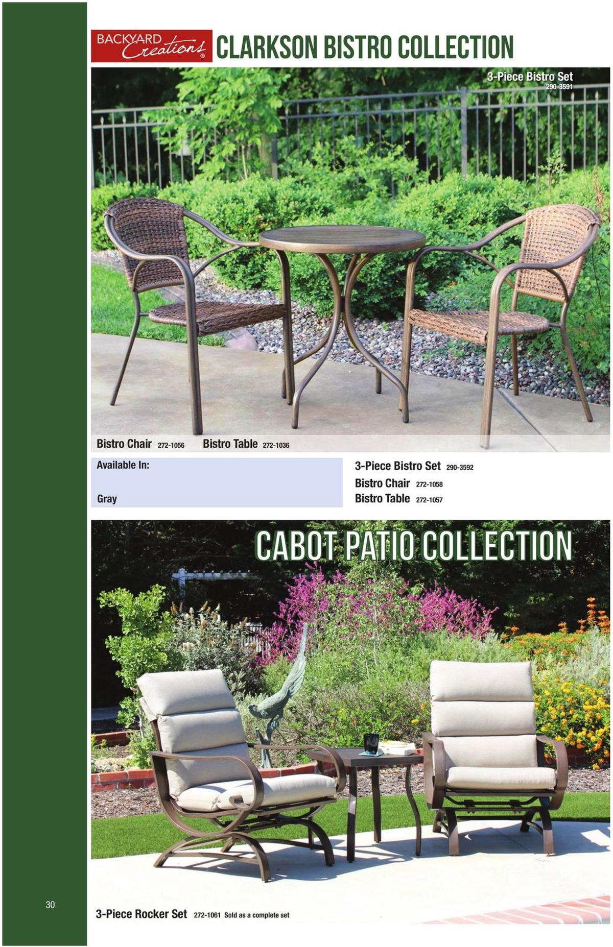 Menards Outdoor Living Catalog Weekly Ad from February 20