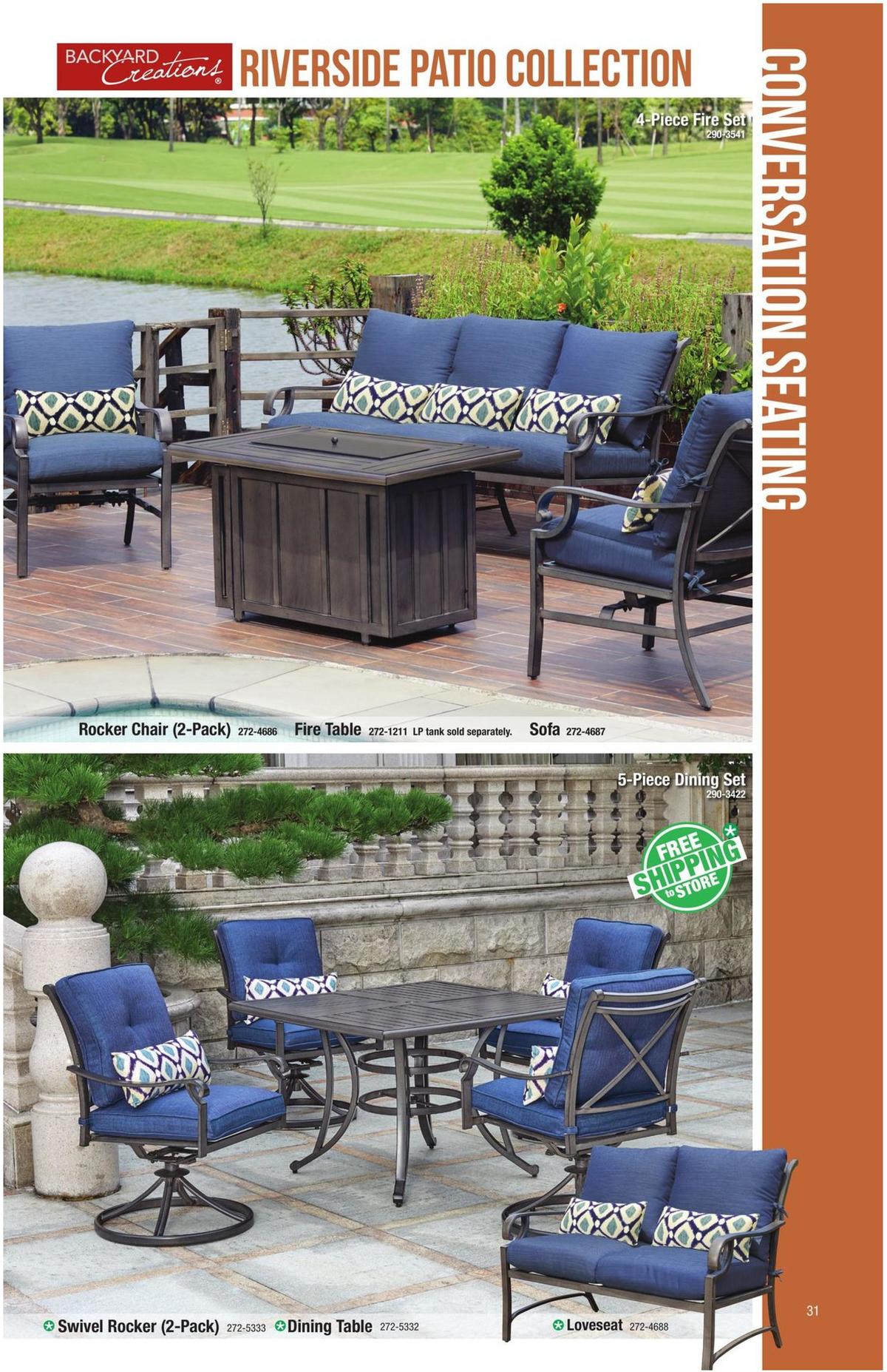 Menards Outdoor Living Catalog Weekly Ad from February 20