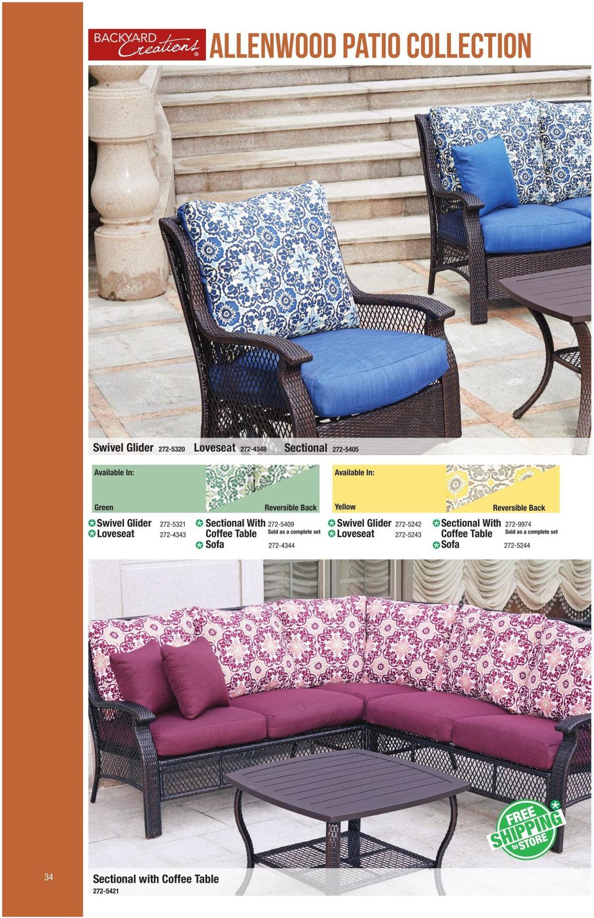 Menards Outdoor Living Catalog Weekly Ad from February 20