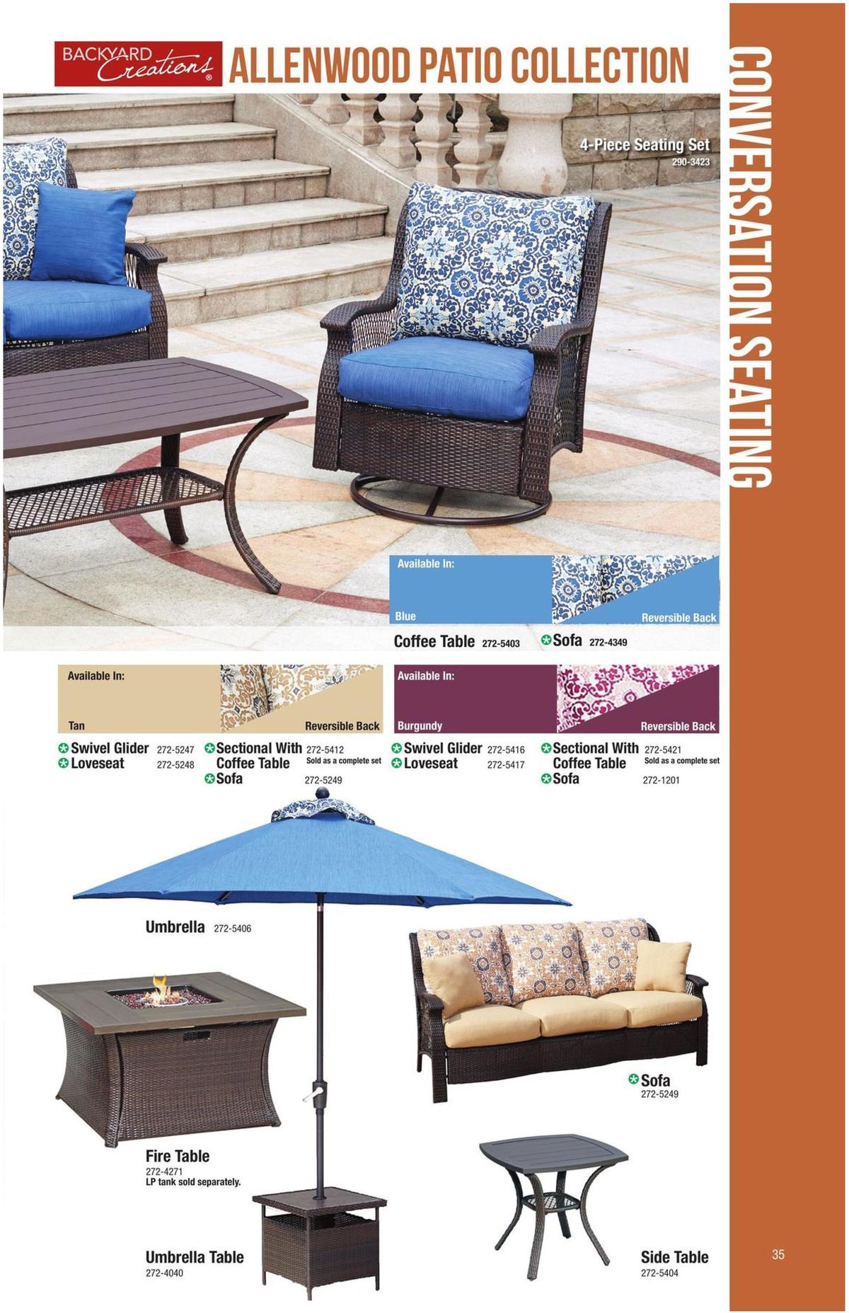 Menards Outdoor Living Catalog Weekly Ad from February 20