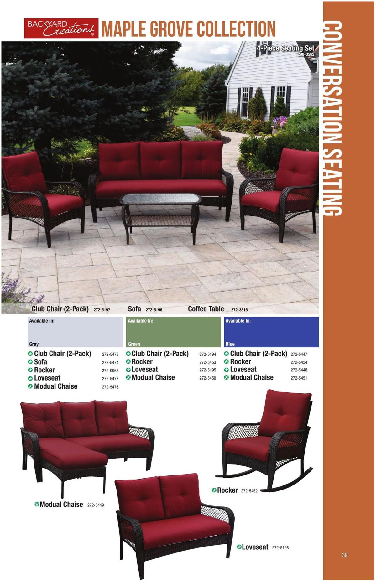 Menards Outdoor Living Catalog Weekly Ad from February 20