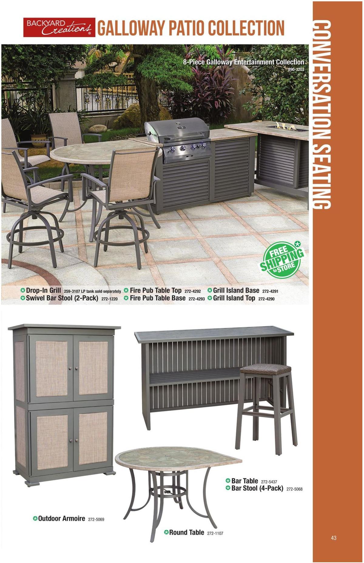 Menards Outdoor Living Catalog Weekly Ad from February 20