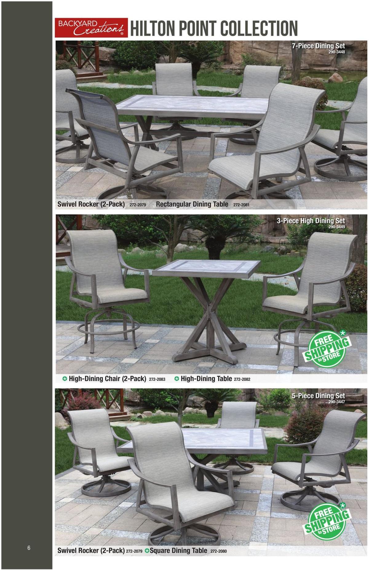 Menards Outdoor Living Catalog Weekly Ad from February 20